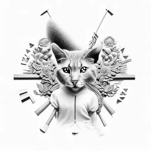 peace love and prosperity with Cecilia in the middle of it tattoo design idea