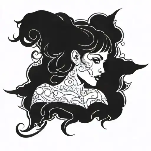 Lilith tattoo design idea