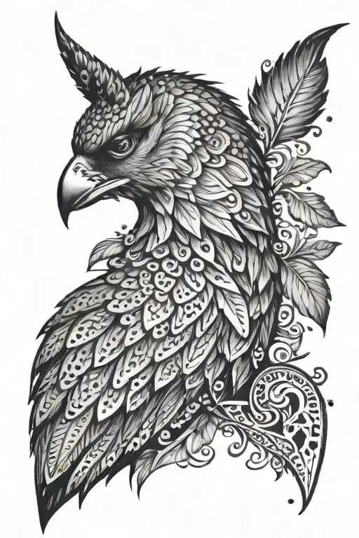 token to the morrigan tattoo design idea