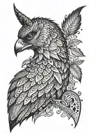 token to the morrigan tattoo design idea