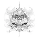 uncle Iroh with kaido tattoo design idea