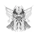 uncle Iroh with kaido tattoo design idea