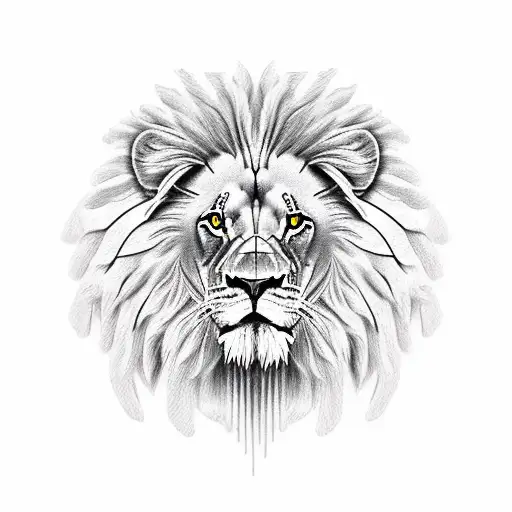 lion sphinx tattoo design idea