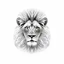 lion sphinx tattoo design idea