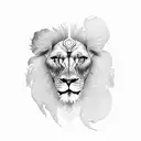 lion sphinx tattoo design idea