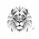 lion sphinx tattoo design idea
