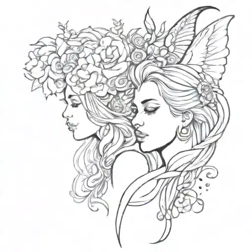 best friend tattoo tattoo design idea