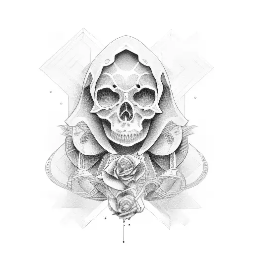  mom  memorial tattoo design idea