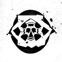 made the call of duty zombies perks logos tattoo design idea