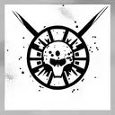 made the call of duty zombies perks logos tattoo design idea