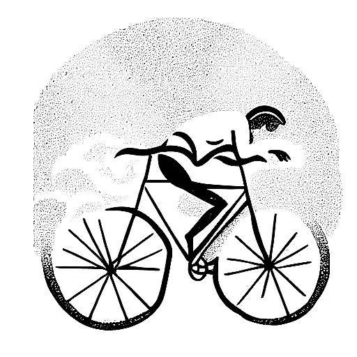 swim bike run tattoo design idea