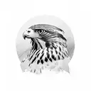 falcon  tattoo design idea