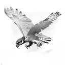 falcon  tattoo design idea