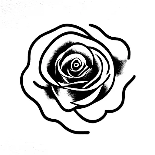 Rose, Gemini tattoo design idea