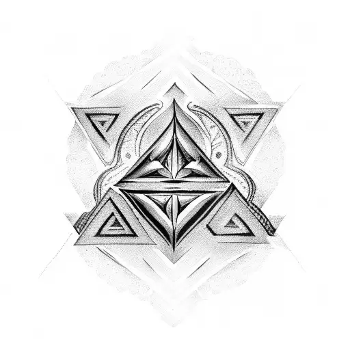 Valknut Symbol tattoo design idea