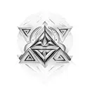 Valknut Symbol tattoo design idea