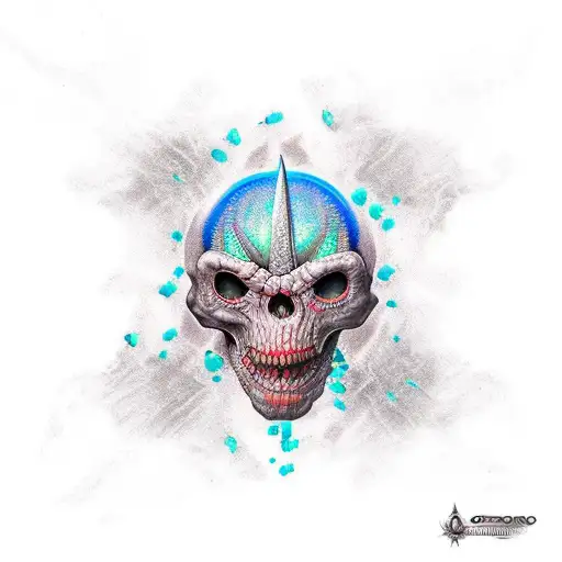 oroboros necromancer tattoo design idea