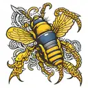 navy Seabee tattoo design idea