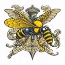 navy Seabee tattoo design idea