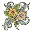 Fiji islands tattoo design idea