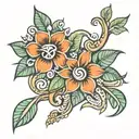 Fiji islands tattoo design idea