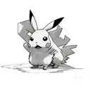 pikachu tattoo design idea