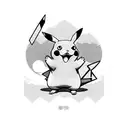 pikachu tattoo design idea