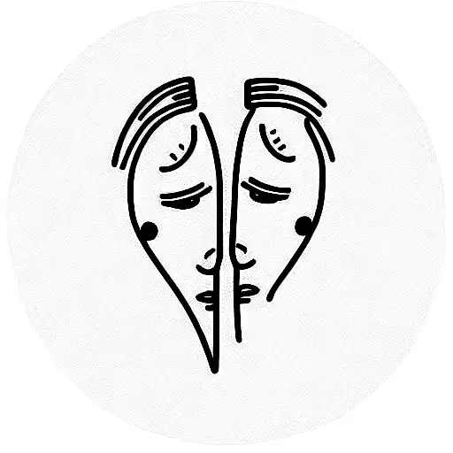 familia de cuatro personas tattoo design idea