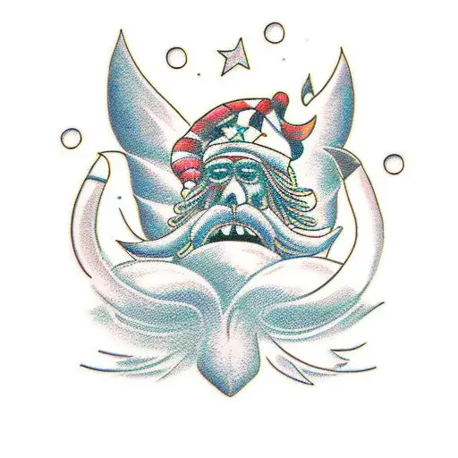 familia de cuatro personas tattoo design idea