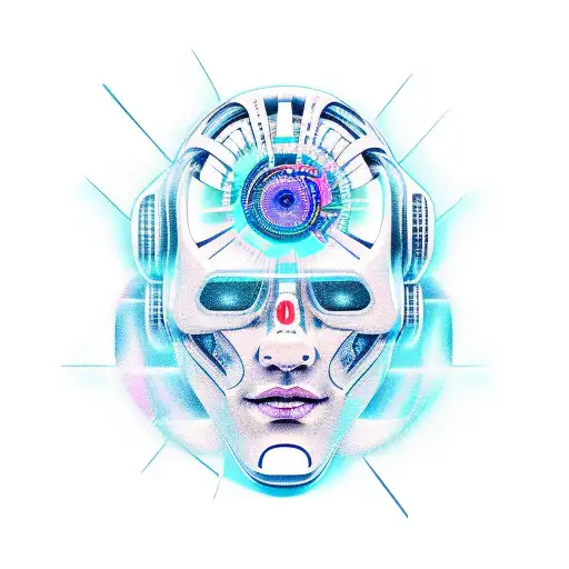 artificial intelligence  tattoo design idea
