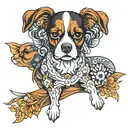 cavaliers and emmi tattoo design idea