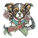 cavaliers and emmi tattoo design idea