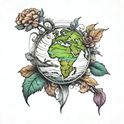 bro, world, mc tattoo design idea