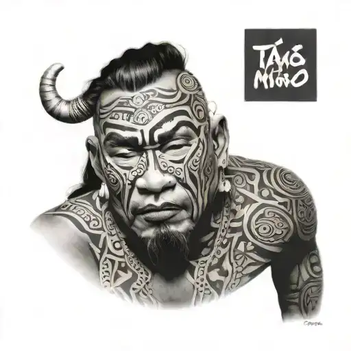 Ta Moko tattoo design idea