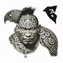 Ta Moko tattoo design idea