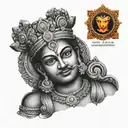 murugan vel tattoo design idea