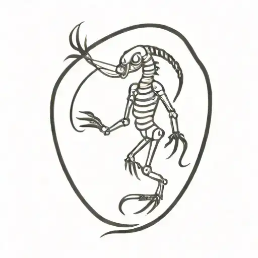 scorpio zodiac sign, capricorn trash polka tattoo design idea