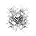 hybrid theory Linkin Park xover tattoo design idea