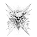 hybrid theory Linkin Park xover tattoo design idea