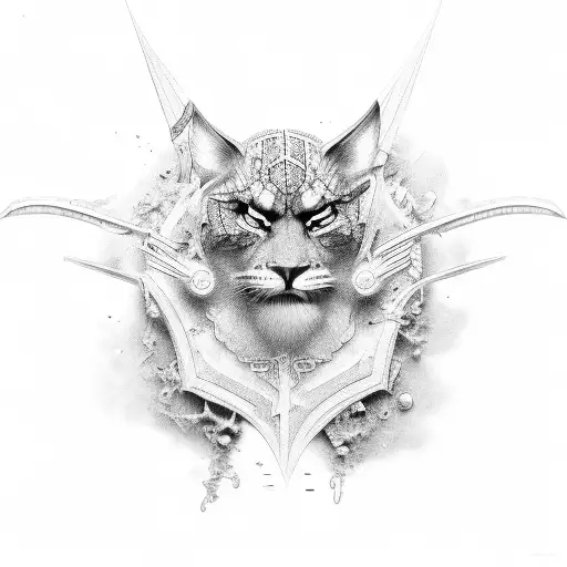 vanity sin tattoo design idea