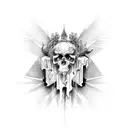 vanity sin tattoo design idea