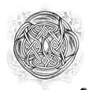 Celtic Knot tattoo design idea