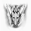 Anubis tattoo design idea