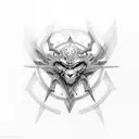 Edgerunners logo  tattoo design idea