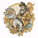 Marco Polo tattoo design idea