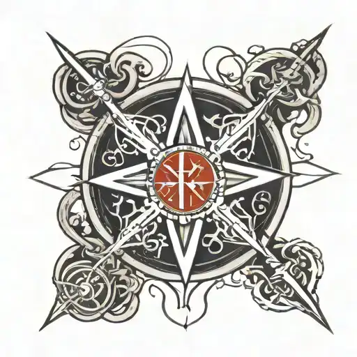 Chi Rho tattoo design idea