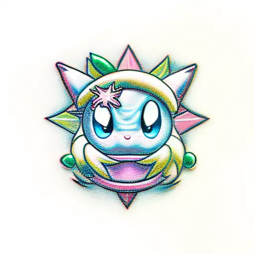 Jigglypuff tattoo design idea