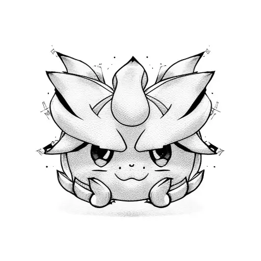 Jigglypuff tattoo design idea