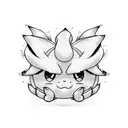 Jigglypuff tattoo design idea