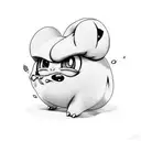 Jigglypuff tattoo design idea